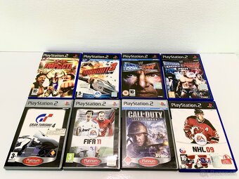 PlayStation 2 Slim + 8 hier + príslušenstvo - 10