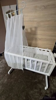 Detská postieľka, kolíska - 10