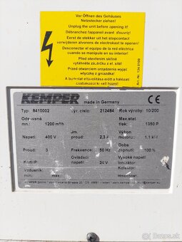 Filtrační, odsávací zařízení Kemper - 10