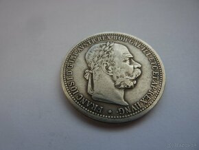 R-U vzácna 1 koruna 1892 bz vo veľmi peknom stave - 10