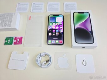 APPLE IPHONE 14 256GB BLACK TOP STAV - 10
