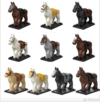 Figúrky Rytieri 3 (8ks) typ lego, nové, nehrané - 10