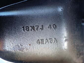 Predám original hliníkové disky Nissan/Dacia-- R18, 5x114,3 - 10