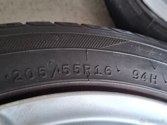 Alu 5x100 r16 zimne pneumatiky 205/55 r16 - 10