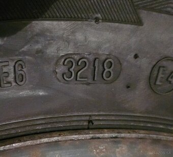Predám zimne pneumatiky na diskoch zo seat Leon 175/80 r14 - 10