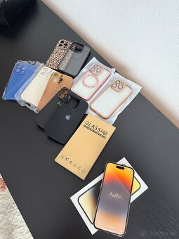 Predám IPhone 14 PRO GOLD, 128gb - 10