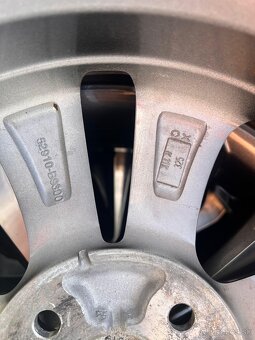 Predám letnú sadu kolies Hyundai i20 4x100 R15, 185/65R15 - 10