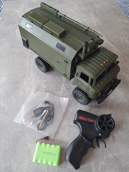 RC Military Truck GAZ 1/16 4WD zelený - 10
