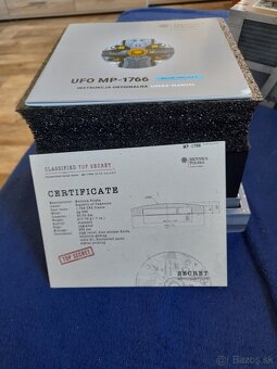 Unikátní stříbrná mince UFO - 10