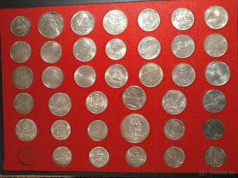 Sada Československých Strieborných mincí 1928-1992 - 10