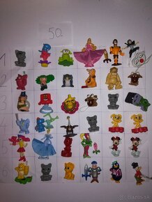 Kinder figúrky č. 7 - 10