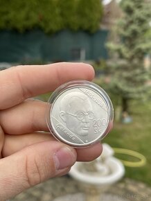200 SK strieborné mince - 10