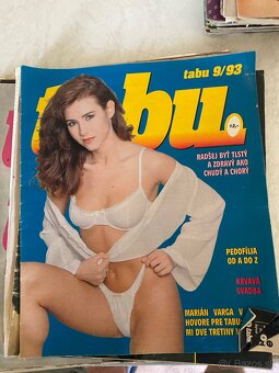Erotické časopisy Tabu Sextabu Leo Zbierka 90te roky - 10