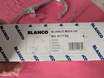 Kuchynská drezová batéria páková Blanco MIDA chrómová 517742 - 10