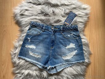 2x riflové kraťasy s visačkou - 10