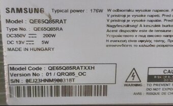 Samsung QE65Q85RAT 4K Smart časti - 10