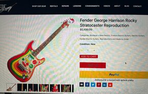 Fender strat Rocky, George Harrison - 10