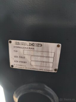 Hydraulicka ruka Esell 185 - 10