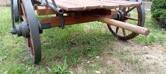 Starý drevený voz - rebriňak - 10