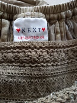 Dievčenské šaty a suknička veľ. 116 - 122 - 10