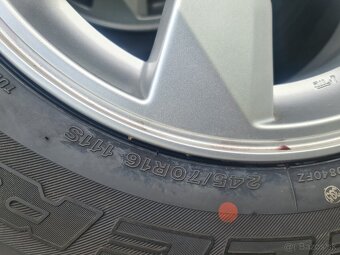 6x139,7 R16 + LETNE-CELOROČNE PNEU 245/70 R16 - 10