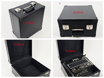 Nové kufre na akordeon heligonka Odolne, vysoka kvalita - 10