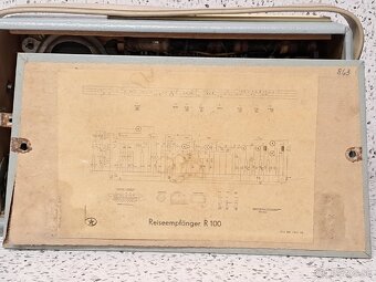 Transistor-Reiseempfänger R100 SternRadio Berlin VEB RFT - 10