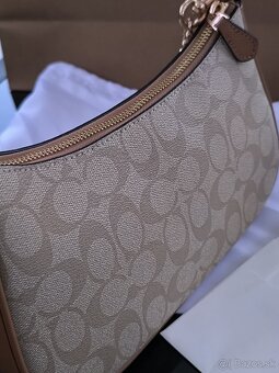 Coach kabelka hnedá - 10