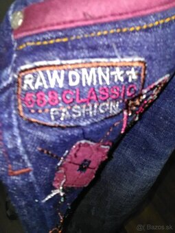 Predaj dámske značkové rifle:Levis a Denim Raw woman - 10