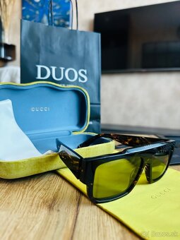 Pánske slnečné okuliare značky Gucci - 10