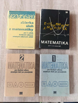 Staré učebnice matematiky, geometrie a fyziky - 10