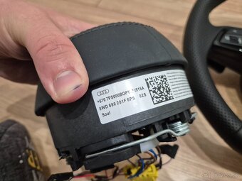 AUDI SLINE VOLANT MULTIFUNKCNY S PÁDLAMI A3 A4 A5 A6 Q5 Q7 - 10