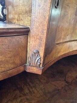 starožitný písaci stolík s nadstavbou - 10