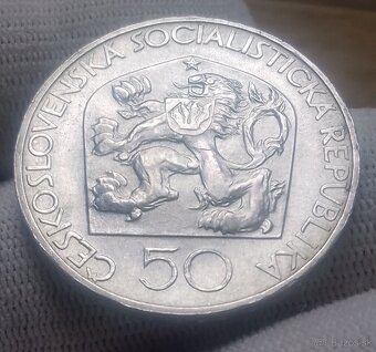 Československé pämetné strieborné mince. - 10