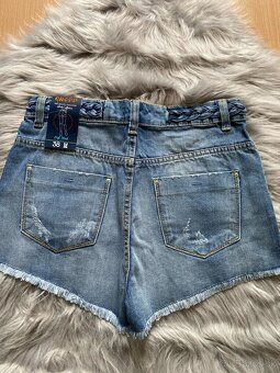 2x riflové kraťasy s visačkou - 10