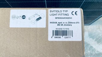 Svetlo MODUS IBP6000, IP54, vestavné do rastru 625 - 10