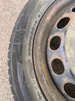 205/55 r16 5x112 zimné komplety plechové + puklice - 10
