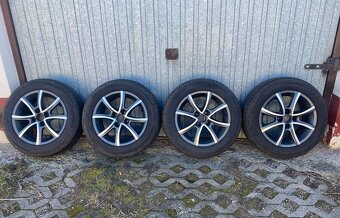 Ponúkam letné pneu DANLOP na diskoch MAK - 10