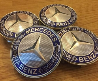 Stredové krytky - pukličky Mercedes Benz & BMW - 10