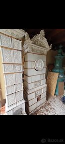 Kachlova pec starožitná - 10