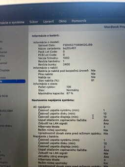 MacBook Pro 2020 M1 Touchbar 8/256GB - 10