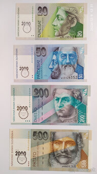 Bankovky bimilénium v UNC - 10