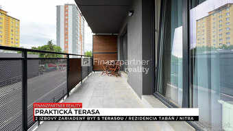 Prenájom - zariadený 2 izbový byt, Rezidencia Tabáň, Nitra - 10