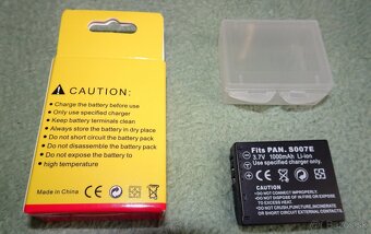 Predám úplne novú batériu na foto Panasonic DMC TZ-3 - 10