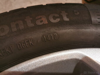 Opel Mokka - originál 17" alu disky s letnými pneu - 10