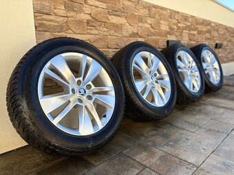 ZIMNÁ SADA SKODA 5x112 R18 + ZIMNÉ PNEU 235/55 R18 - 10