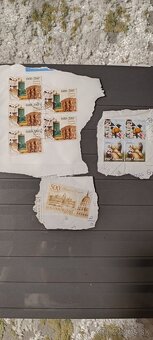 Poštove známky na obalkach - 10