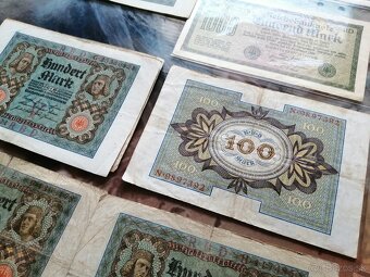 staré nemecké bankovky ( 20 ) - 10