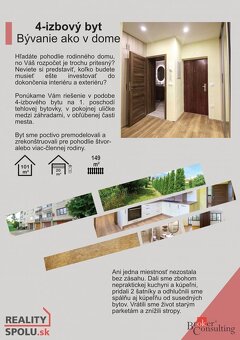 Na predaj 4-izbový byt, garáž, kompletná rekonštrukcia, zahr - 10
