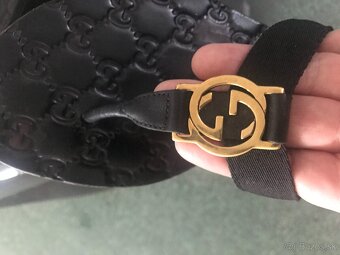 GUCCI originál damske slapky veľkosť 39 - 10